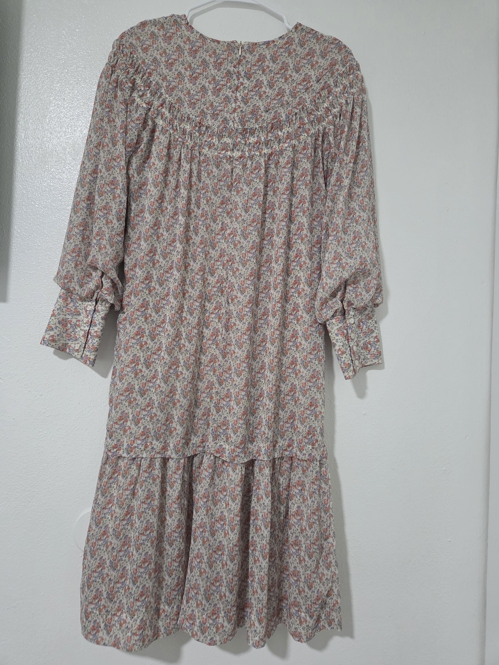 Minimal Floral Midi Dress Size 20 Like New - Picture 5 of 10